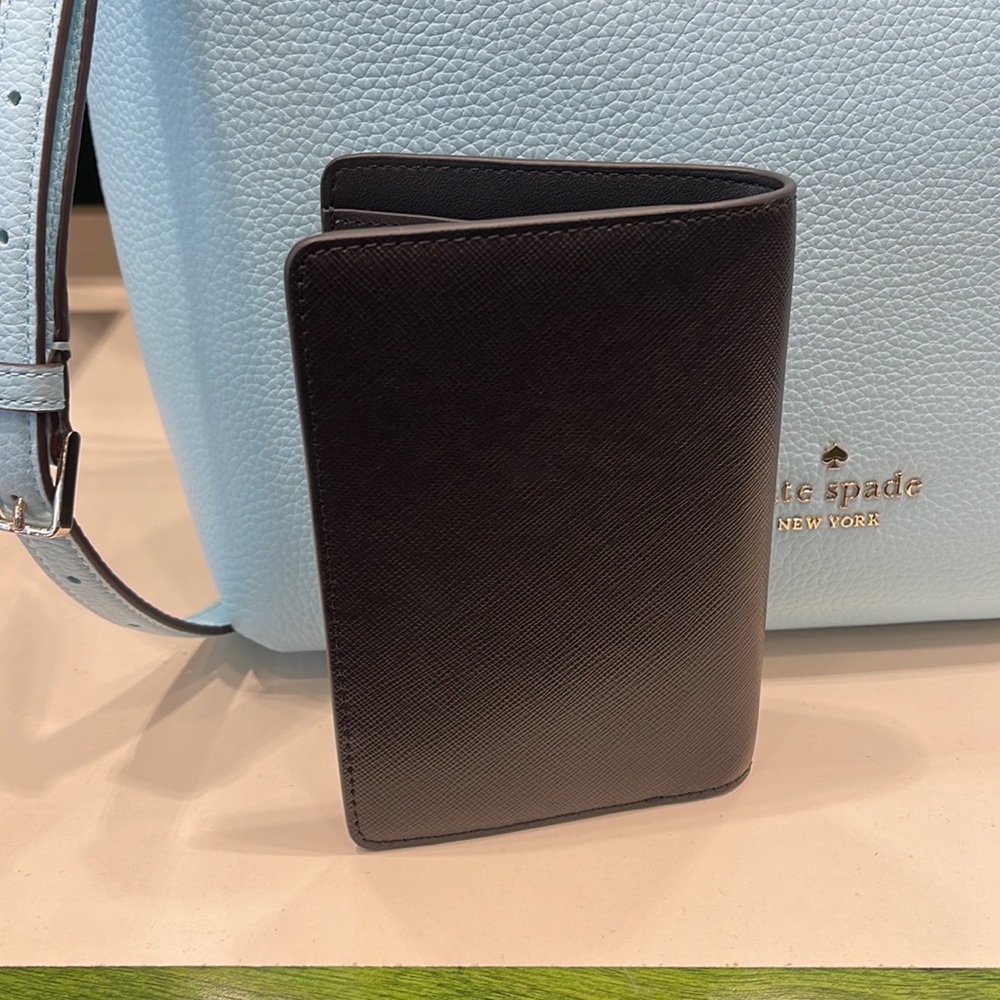 Kate Spade Madison Leather Passport Holder, Crush Proof, Black
NWT - Picture 16 of 16